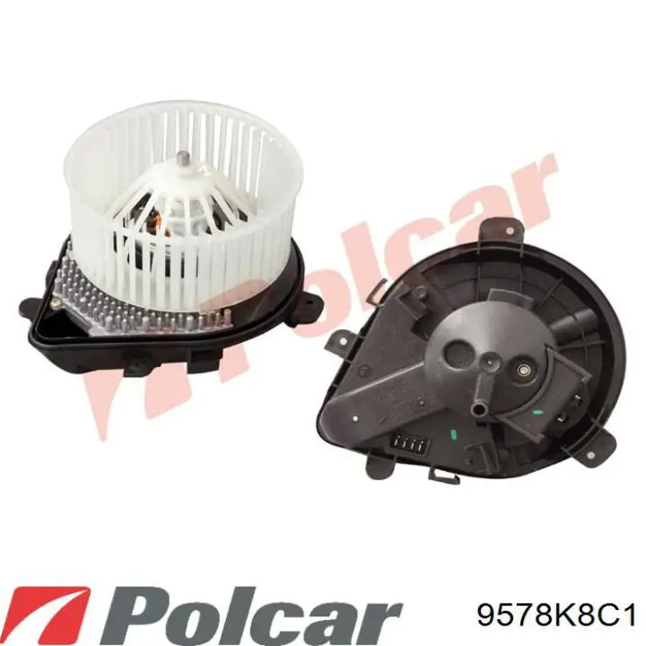9578K8C1 Polcar радіатор кондиціонера