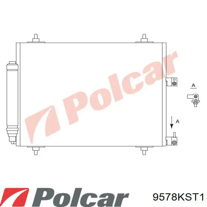 Резистор пічки 9578KST1 Polcar