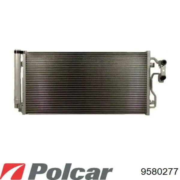 9580277 Polcar решітка переднього бампера, внутрішня ліва