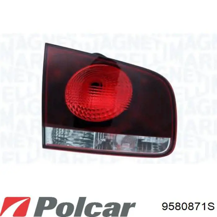 9580871S Polcar ліхтар задній лівий, внутрішній