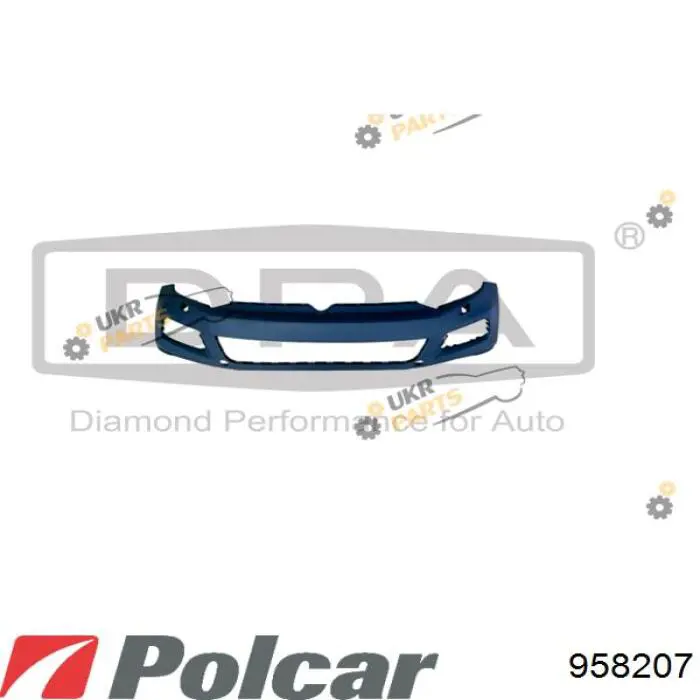 Передній бампер PVG04254BA Signeda