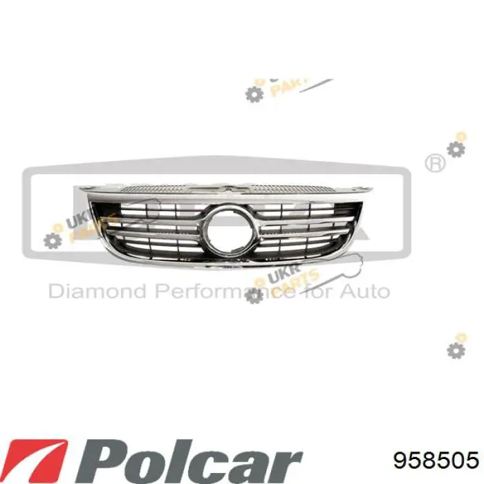 Купити 958505 Polcar Захисна решітка радіатора