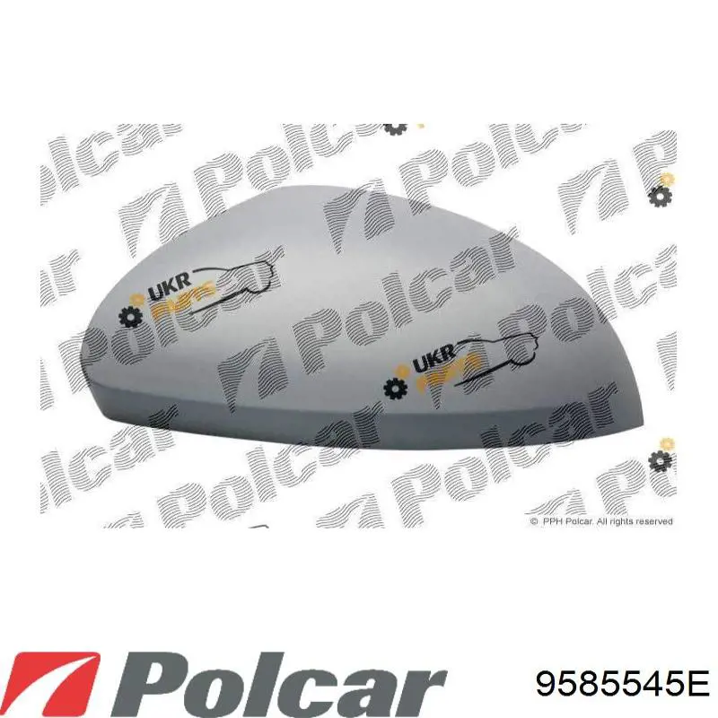 9585545E Polcar Дзеркальний елемент лівий