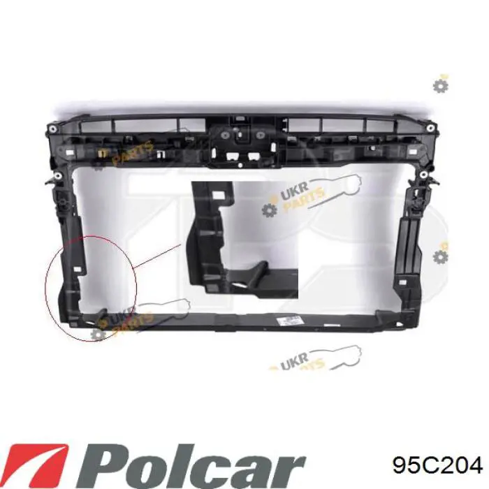 95C204 Polcar Телевізор
