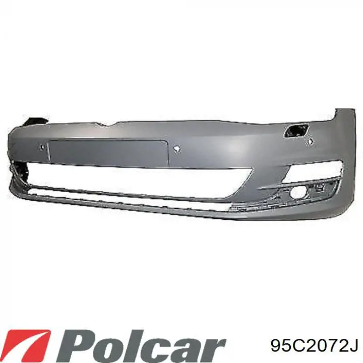 95C2072 Polcar Бампер передній в зборі