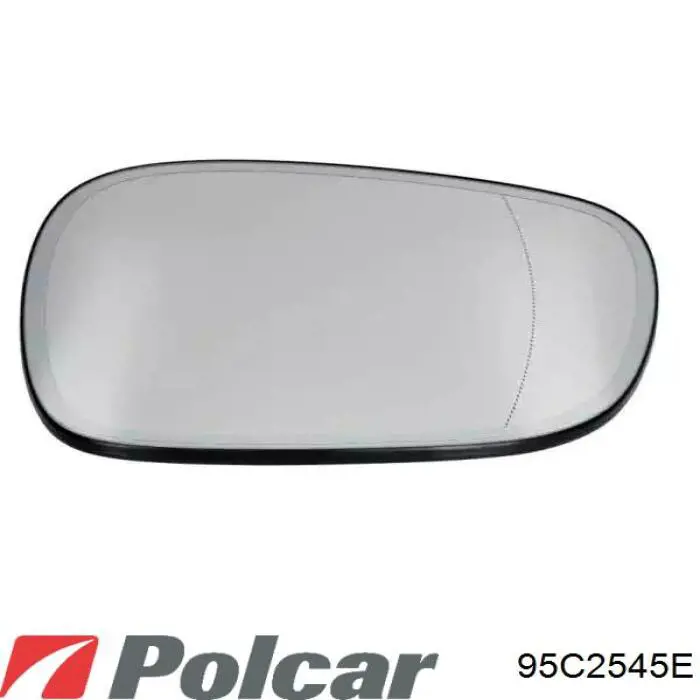 Купити 95C2545E Polcar Дзеркальний елемент водійського дзеркала