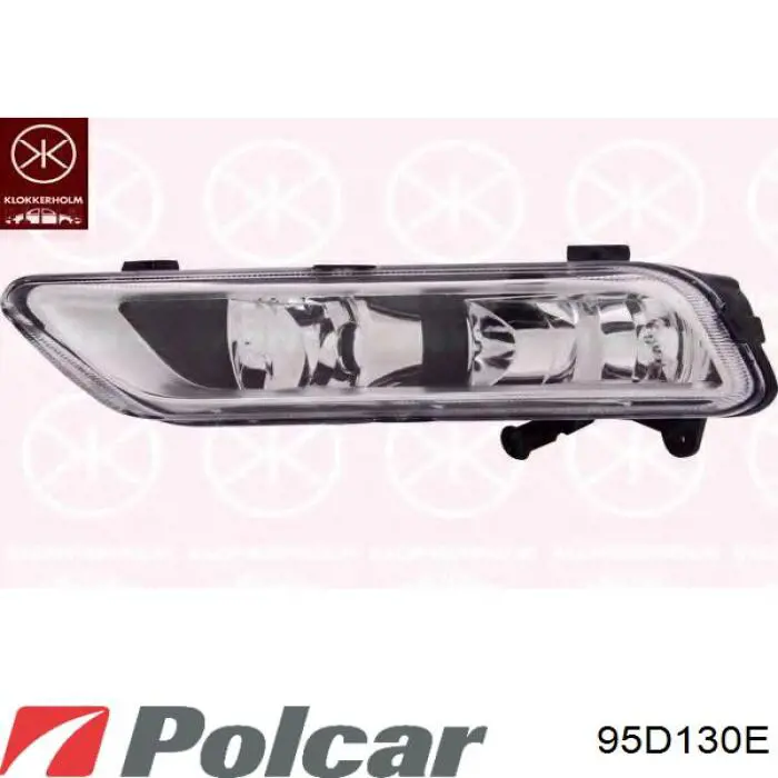 Фара протитуманна, права 95D130E Polcar
