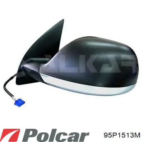 Ліве бокове дзеркало 95P1513M Polcar