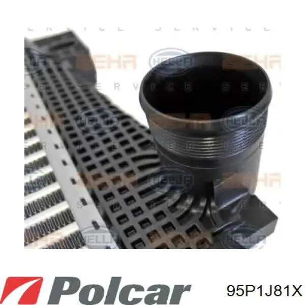 95P1J81X Polcar Охолоджувач наддувочного повітря