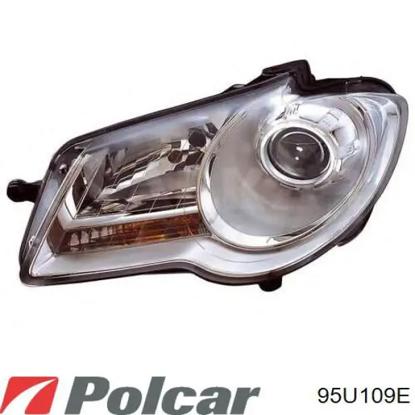 Фара ліва 95U109E Polcar