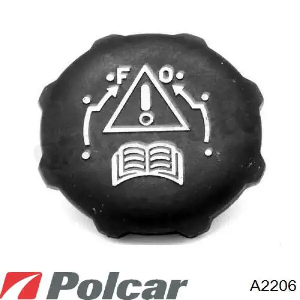 Кришка / пробка розширювального бачка Polcar A2206 ціна, від 3.76 USD