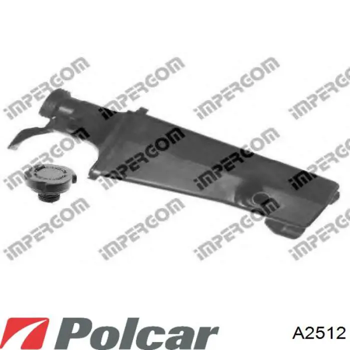 A2512 Polcar кришка/пробка радіатора