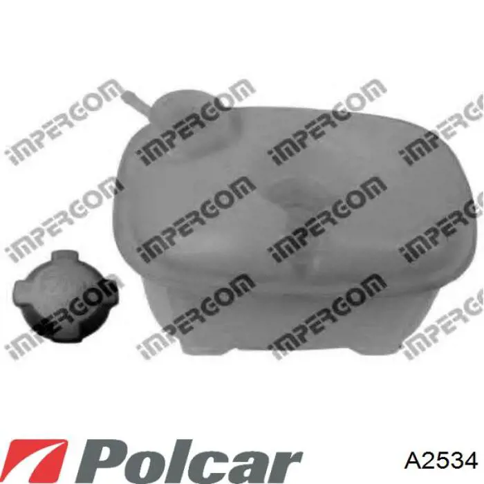 A2534 Polcar Пробка розширювального бачка