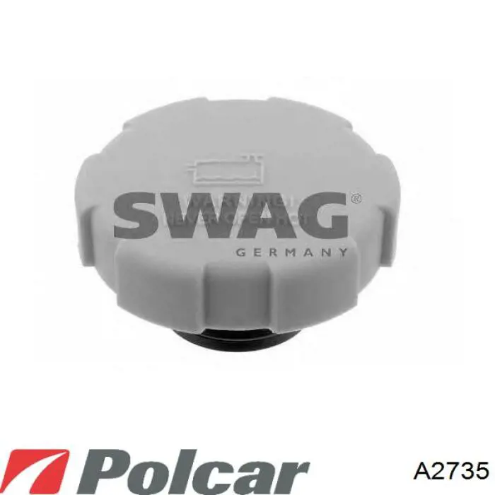 A2735 Polcar кришка/пробка розширювального бачка
