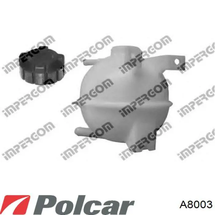A8003 Polcar Пробка розширювального бачка