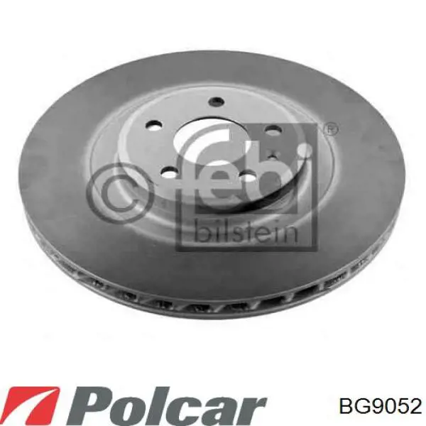 BG9052 Polcar диск гальмівний передній