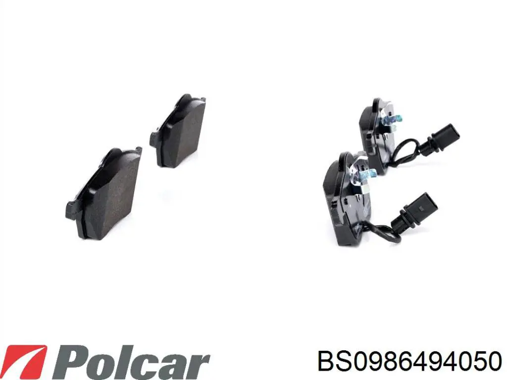 BS0986494050 Polcar колодки гальмівні передні, дискові
