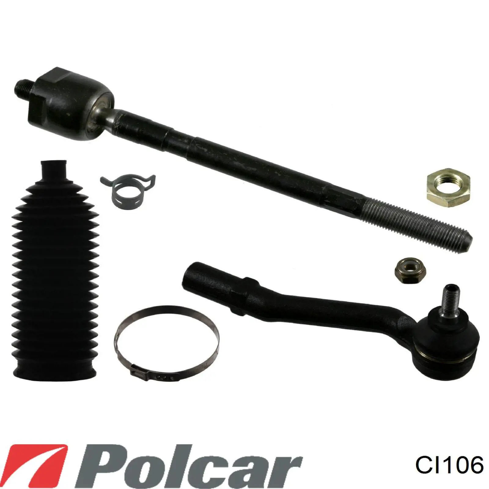 Тяга рульова поперечна Polcar CI106 ціна, від 8.66 USD