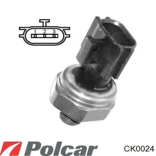 Датчик абсолютного тиску кондиціонера Polcar CK0024 ціна, від 18.29 USD