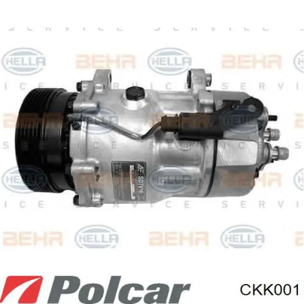 Диск муфти компресора кондиціонера Polcar CKK004