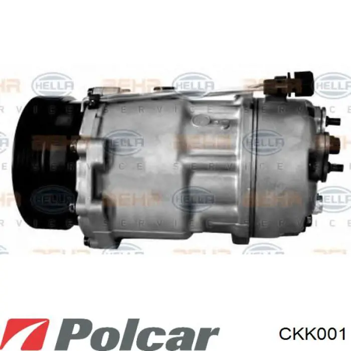 Диск муфти компресора кондиціонера Polcar CKK004 ціна, від 15.56 USD