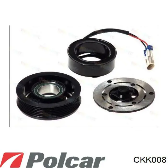 Муфта компресора кондиціонера CKK008 Polcar