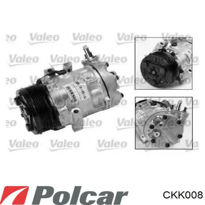 Купити CKK008 Polcar Муфта компресора кондиціонера