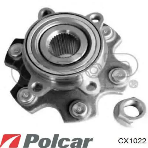 Задня маточина CX1022 Polcar