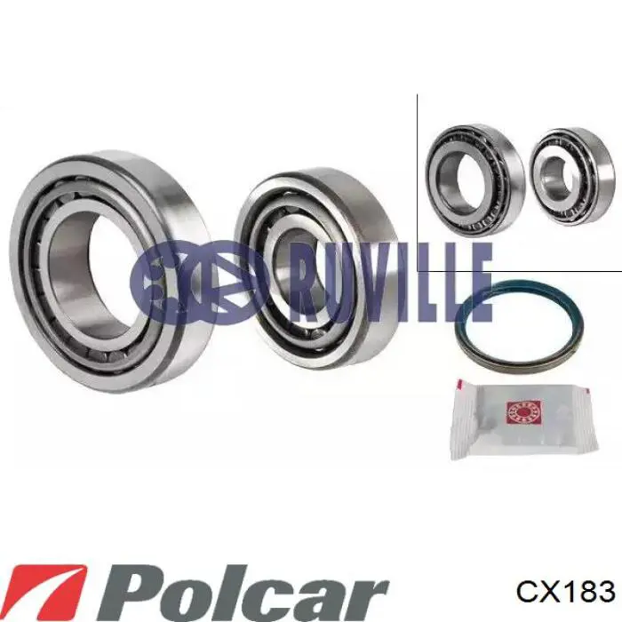 CX183 Polcar Підшипник ступиці задньої
