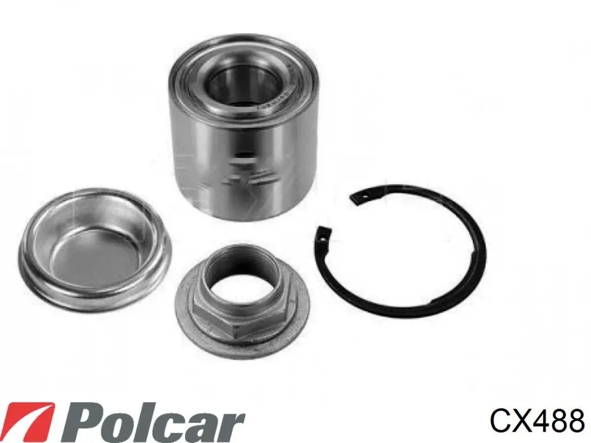 CX488 Polcar Підшипник ступиці задньої