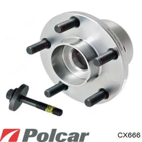 CX666 Polcar Маточина (передня)
