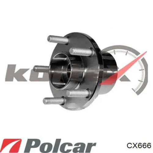 Маточина колеса передня Polcar CX666 ціна, від 39.93 USD