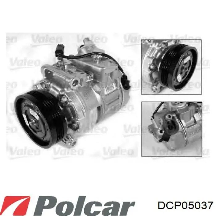 DCP05037 Polcar компресор кондиціонера