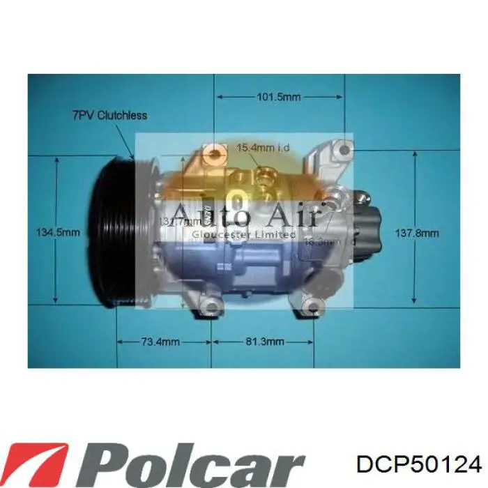 DCP50124 Polcar Компресор холодоагенту
