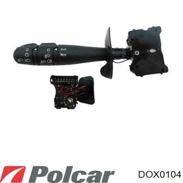 DOX0104 Polcar лямбда-зонд, датчик кисню після каталізатора