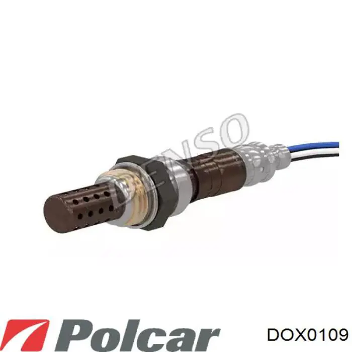 DOX0109 Polcar Лямбда-зонд, датчик кисню після каталізатора, лівий