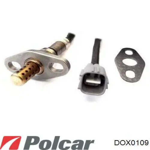 DOX0109 Polcar лямбда-зонд, датчик кисню після каталізатора, лівий