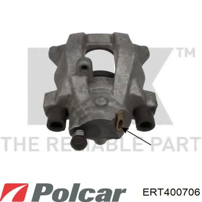 Ремкомплект заднього супорта Polcar ERT400706