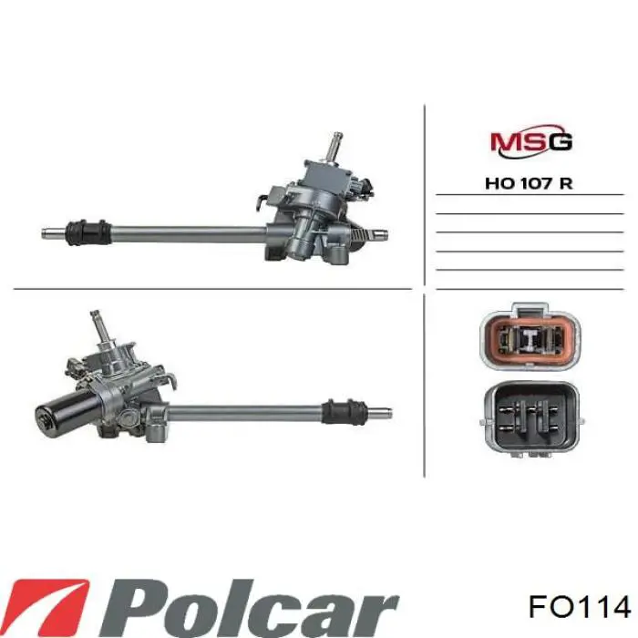 Купити FO114 Polcar Тяга рульова поздовжня