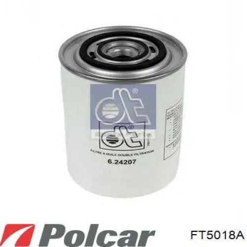 Масляний фільтр двигуна Polcar FT5018A ціна, від 9.85 USD