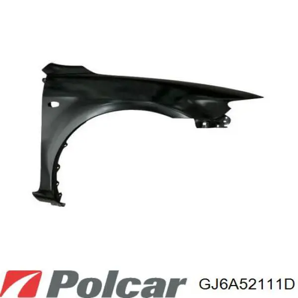 Переднє праве крило Polcar 451902J