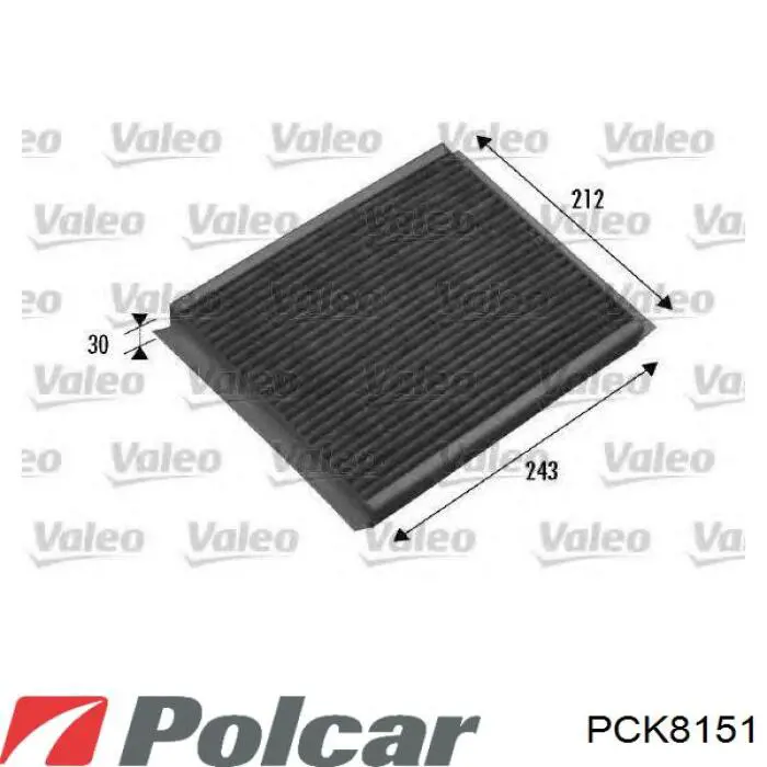 PCK8151 Polcar фільтр салону