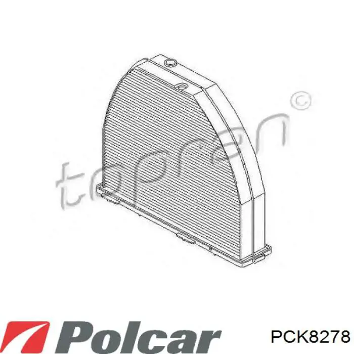 PCK8278 Polcar Внутрішньосалонний фільтр