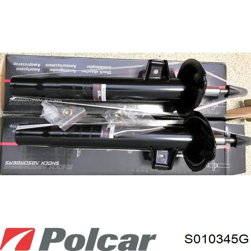 Амортизатор передньої підвіски, лівий Polcar S010345G ціна, від 35.47 USD