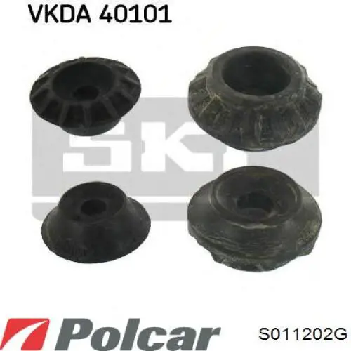 Купити S011202G Polcar Стійка амортизатора задня