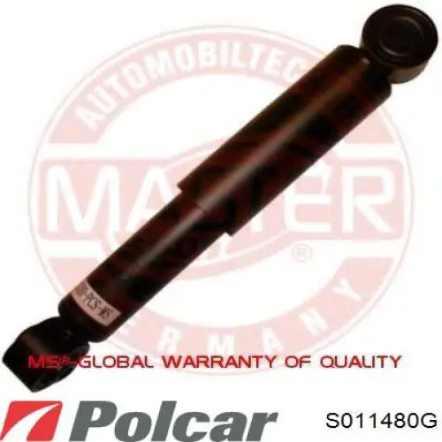 Амортизатор задній Polcar S011480G ціна, від 23.17 USD