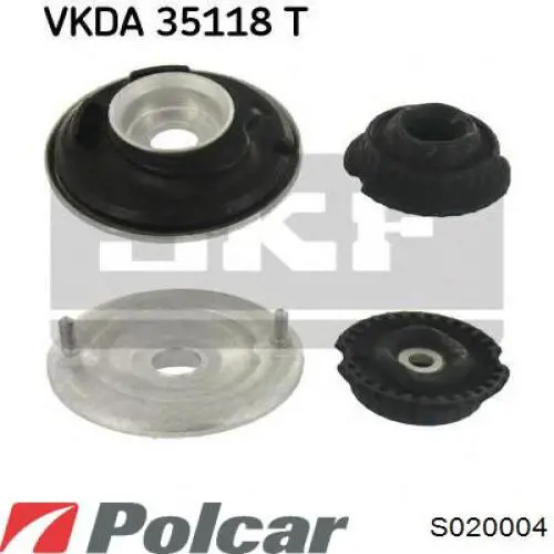 Купити S020004 Polcar Опора амортизатора переднього