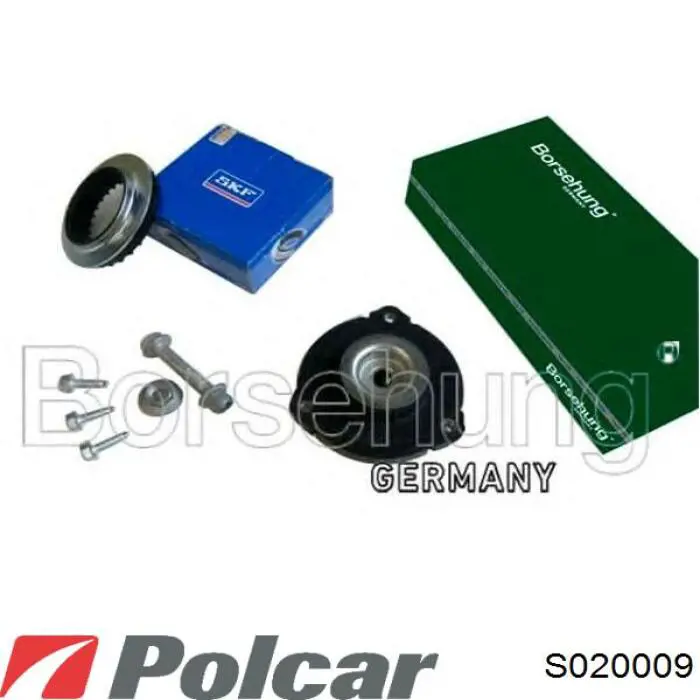S020009 Polcar Кріплення переднього амортизатора