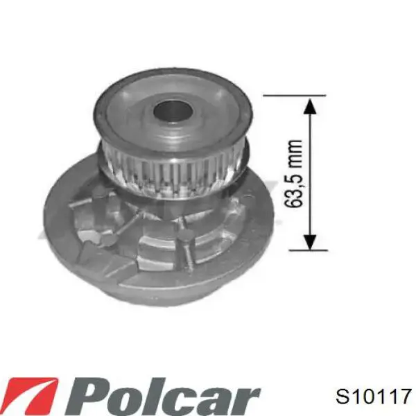 Купити S10117 Polcar Насос охолоджуючої рідини