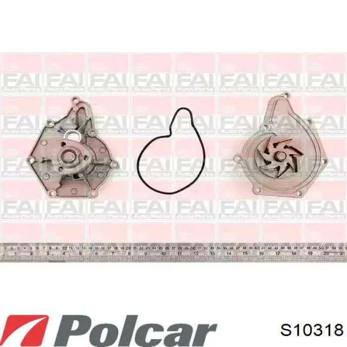 Помпа охолодження Polcar S10318 ціна, від 19.21 USD
